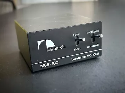 Nakamichi MC-100 MC Step Up Transformer Vintage RARE • $449