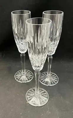 Mikasa Old Dublin Crystal Fluted Campagne Glasses (set Of 3) • $60