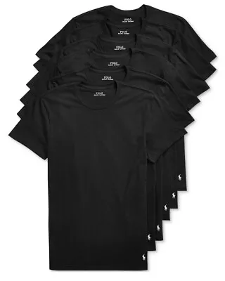 NWT Mens Polo Ralph Lauren 5+1 Bonus Classic-Fit Crewneck Undershirts T-Shirts • $49.95