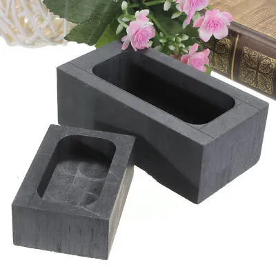 Graphite Casting Ingot Bar Mold Melting Refining Scrap For Coppers Silver Gold • $9.89