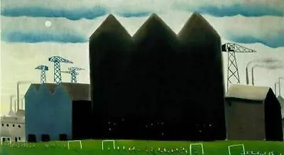 £199 • Buy South Bank, Sunday Morning By Mackenzie Thorpe. Signed, Numbered & MOUNTED. New