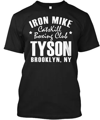 Iron Mike Tyson Catskill Boxing Club Cats Kill T-Shirt Made In USA Size S To 5XL • $21.49