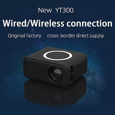 New Projector 3000 Lumens 1080P 3D Mini LED WiFi Video Home Theater Cinema • $41.36