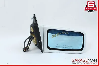 92-95 Mercedes W140 500SEL S500 Front Left Side Mirror Door Rear View Black OEM • $180