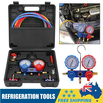 $58.95 • Buy Refrigeration Tools Air Conditioning Conditioner Manifold Gauge Adapters R134a