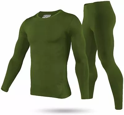 9M Men's Ultra Soft Thermal Underwear Base Layer Long Johns Set With Fleece Line • $53.29