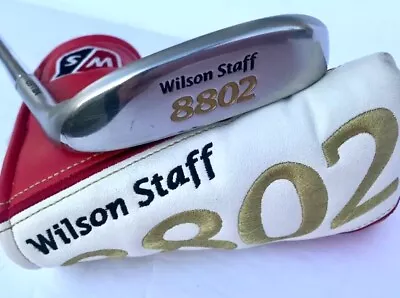 WILSON STAFF 8802 MILLED BLADE PUTTER 35 Inch Original Grip And Cover • $350