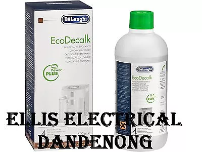 ECODECALK DELONGHI Descaler Decalcifier Liquid For Coffee /  Espresso Machines • $29.95