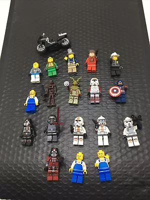 Lego Figures X 18 Plus Avengers Motorbike • $51