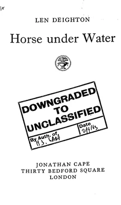 £21.81 • Buy Horse Under Water, Deighton Len, Good Condition, ISBN