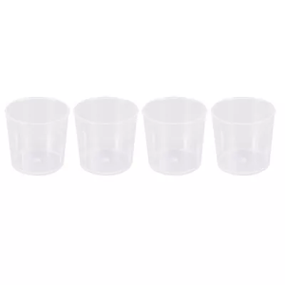  60 Pcs Clear Graduated Beakers Liquid Measure Cup Milliliter Measuring • £10.58