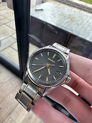 Seiko Titanium Solar Watch V157-0AF0 • £50