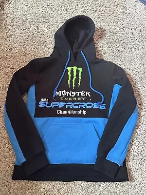 Monster Energy AMA Supercross Championship  Hoodie Men’s Small Great Condition • $31.99