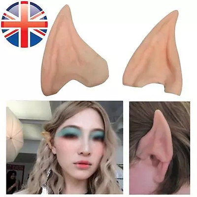 £2.38 • Buy Elf Ears Easy Fit Latex Elf Ears Halloween Party Hobbit Spock Fancy Dress