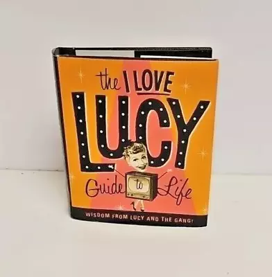 The I Love Lucy Guide To Life Miniature Book • $4.95