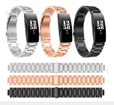 Classic Stainless Steel Watch Band  Strap For Fitbit  Inspire / Inspire 2 / HR • $5.99