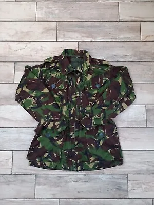 Vintage NATO Army Jacket Military Smock Combat DPM Coat Woodland Camo Large • £24.99