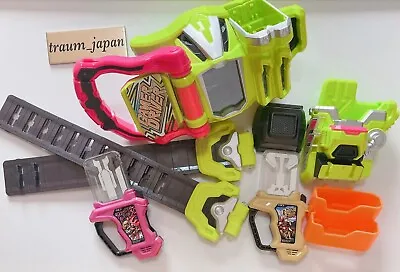 Kamen Rider Belt Ex-Aid DX Gamer Driver & Kimewaza Slot Holder Set BANDAI Tested • £68.35