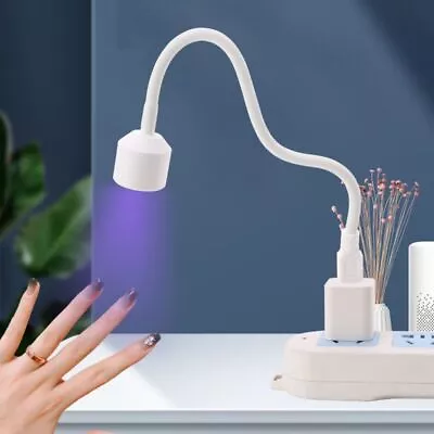 Mini/Desktop UV LED Nail Lamp Portable Polish Curing Gel Dryer Light Manicure • $16.63