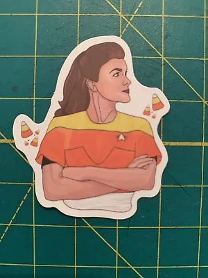 $0.02 • Buy Star Trek Voyager Janeway Sticker