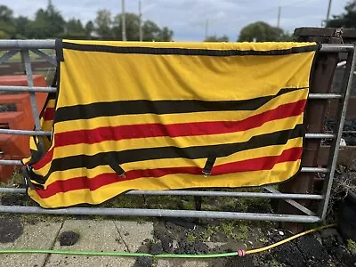 £14.99 • Buy Newmarket Witney Stripe 6’6” Fleece Cooler Travel Stable Rug