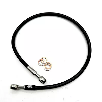 Hel Steel Braided Brake Line 58 Cm -ZX6-R 636 F4i 954 GSX-R 675 MT-07 R7 Stunt • $40