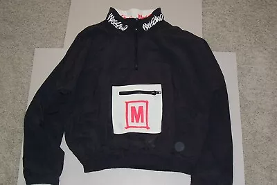 Vintage Mossimo XL Black Windbreaker Jacket Volleyball Surf Redsand Sideout Nike • $90