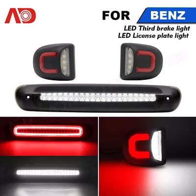 LED Third 3rd Brake Light License Plate Light  For 07-13 Silverado GMC Sierra US • $60.17