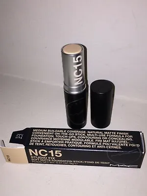 NIB NEW MAC Studio Fix Soft Matte Foundation Stick .31 Oz NC15 • $17.60