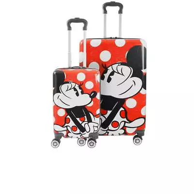 Disney Minnie Mouse Adventure Awaits 2-Piece Family Vacation Luggage Set • $119.99