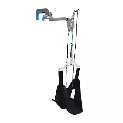 Cervical Traction Device Over Door Overhead Traction Stretcher Neck Traction • £36.43