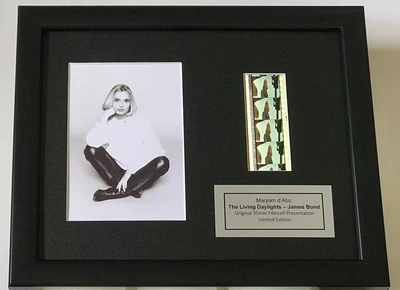 £29.99 • Buy James Bond 007 'THE LIVING DAYLIGHTS' MARYAM D'ABO Film Cell*