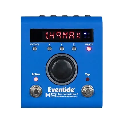 New Eventide H9 Max Blue Harmonizer Multi-Effect Guitar Pedal • $499.99