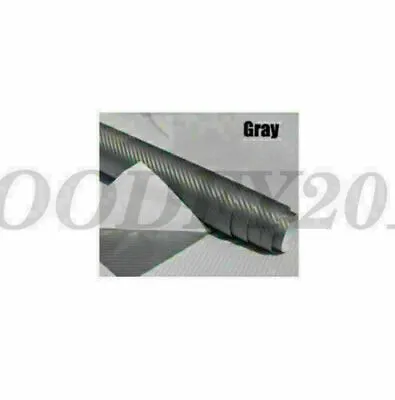 Carbon Fiber Vinyl 3/4/5/6D Car Auto DIY Wrap Sheet Roll Film Sticker Decal • $16.98