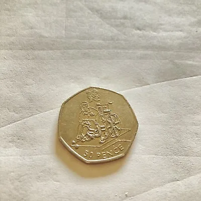 Boccia 50 Pence Coin Part Of Set From 2012 Olympic Sports • £3