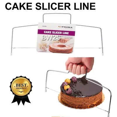 £2.65 • Buy Cake Cutter Slicer Line Wire Cutting Levele Decorator Baking Tool 18506C