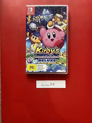 Kirby’s Return To Dream Land Deluxe (Nintendo Switch) • $64.99
