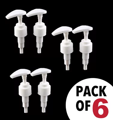 Universal Shampoo Conditioner Dispensing Pumps For Bottle 1 L/33.8 Oz. Pack 6 • $10.95