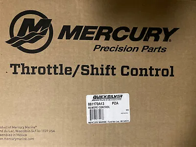881170A13 Mercury Outboard Side Mount Remote Control Box 14Pin 15ft Harness ￼OEM • $389.99