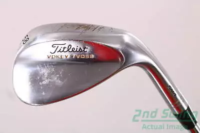 Titleist Vokey TVD Chrome Wedge Lob LW 58° Steel Wedge Flex Right 35.5in • $52.89