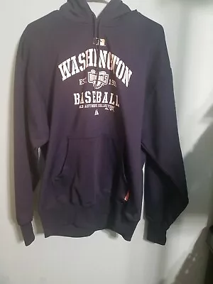 Majestic Washington Nationals Therma Base Sweatshirt Size Men's Medium ( M ) • $24.99