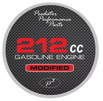 *NEW* “MODIFIED” Decal For Harbor Freight Predator 212cc Engine! • $5