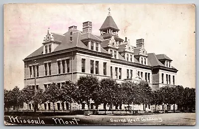 Missoula Montana Sacred Heart Academy Exterior Postcard • $9.99