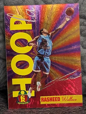 1995 Signature Rookies Prime Hoopla Rasheed Wallace #H4 Rookie RC North Carolina • $1.49