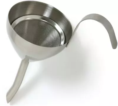 Norpro Stainless Steel Funnel With Removable Strainer For Decanting Wine • $21.57