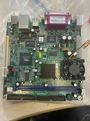 VIA C3VCM6 NAS Mini ITX Server Motherboard W/ 800mhz CPU 256mb RAM PSU • $48