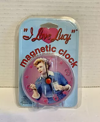 I Love Lucy Vita Vitamin Vegemin Magnetic Clock 1998 Orig Package!  ATA-BOY INC • $28.88