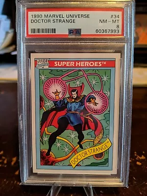 1990 Marvel Doctor Strange PSA 8 • $1