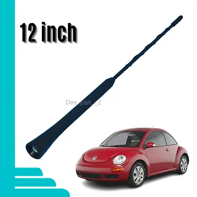 12 Inch Replacement Antenna Black For Volkswagen Beetle 1998-2010 • $13.75