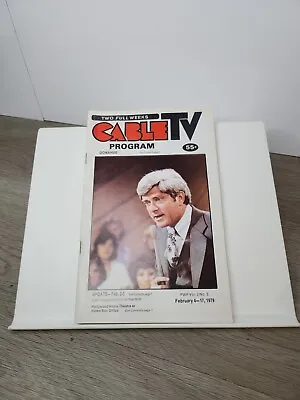 Vintage February 4-17 1979 Cable Tv Guide Phil Donahue Pittsburgh Edition. Rare  • $9.03